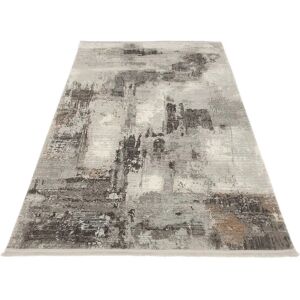 VENETI Obdĺžnikový koberec 140x190 cm STEFANO abstraktný - béžový / zlatý VENETI Obdĺžnikový koberec 140x190 cm STEFANO abstraktný - béžový / zlatý