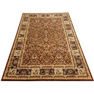 VENETI Orientálny kusový koberec 140x190 cm LUCHO - hnedý / vzorovaný VENETI Orientálny kusový koberec 140x190 cm LUCHO - hnedý / vzorovaný