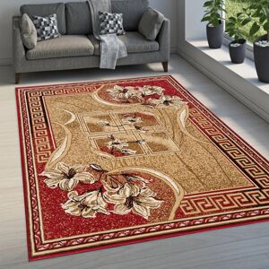 VENETI Vzorovaný koberec 180x250 cm LUKEN - červený / béžový VENETI Vzorovaný koberec 180x250 cm LUKEN - červený / béžový