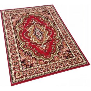 VENETI Obdĺžnikový koberec 140x190 cm LUKEN - červený VENETI Obdĺžnikový koberec 140x190 cm LUKEN - červený