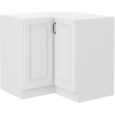 VENETI Dolná rohová skrinka SOPHIA - 89x89 cm, biela VENETI Dolná rohová skrinka SOPHIA - 89x89 cm, biela
