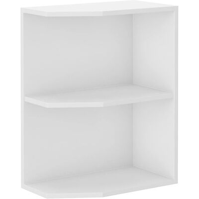 VENETI Dolná rohová skrinka SAEED - šírka 30 cm, biela VENETI Dolná rohová skrinka SAEED - šírka 30 cm, biela