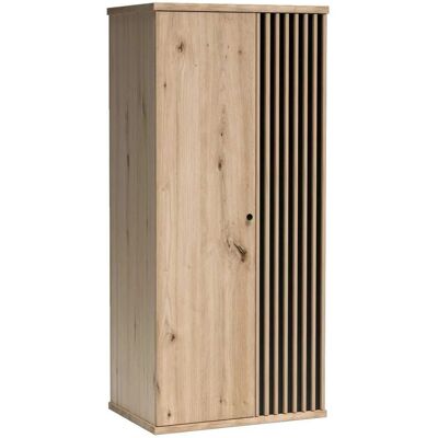 VENETI Priestranná skriňa AIMY - šírka 87 cm, dub artisan VENETI Priestranná skriňa AIMY - šírka 87 cm, dub artisan