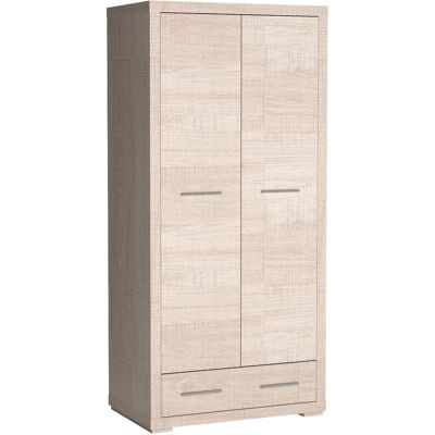 VENETI Priestranná skriňa TRIXA - šírka 54 cm, dub santana VENETI Priestranná skriňa TRIXA - šírka 54 cm, dub santana