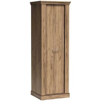 VENETI Jednodverová skriňa AILISH - šírka 67 cm, dub kraft zlatý VENETI Jednodverová skriňa AILISH - šírka 67 cm, dub kraft zlatý