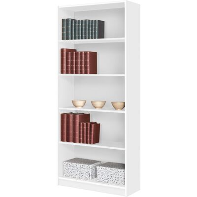 Vysoký regál 80 cm AVOCA - biely Vysoký regál 80 cm AVOCA - biely