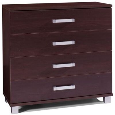 VENETI Úzka komoda so šuplíkmi ANDOVER - gaštan wenge VENETI Úzka komoda so šuplíkmi ANDOVER - gaštan wenge