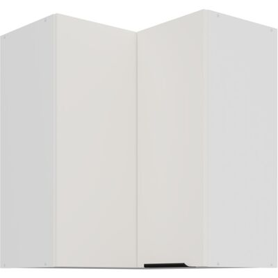 VENETI Horná rohová skrinka LUNARA 2 - 60x60 cm, biela VENETI Horná rohová skrinka LUNARA 2 - 60x60 cm, biela