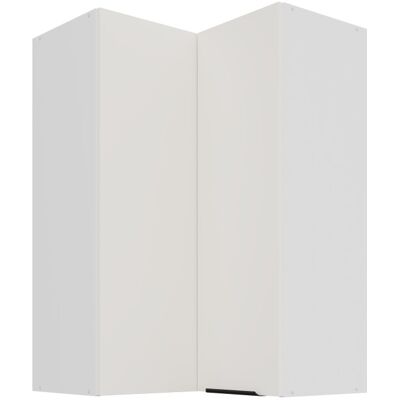 VENETI Vysoká rohová skrinka LUNARA 2 - 60x60 cm, biela VENETI Vysoká rohová skrinka LUNARA 2 - 60x60 cm, biela
