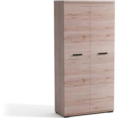 VENETI Dvojdverová skriňa 90 cm EIRENE - dub San Remo VENETI Dvojdverová skriňa 90 cm EIRENE - dub San Remo