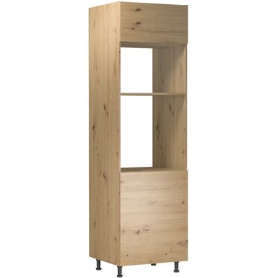 VENETI Skriňa na vstavané spotrebiče VALEN - šírka 60 cm, dub artisan VENETI Skriňa na vstavané spotrebiče VALEN - šírka 60 cm, dub artisan