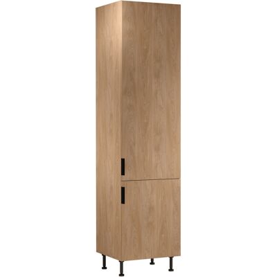 VENETI Potravinová skriňa SALERNO - šírka 60 cm, dub VENETI Potravinová skriňa SALERNO - šírka 60 cm, dub