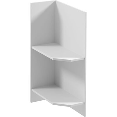 VENETI Dolná rohová skrinka SILVARA - šírka 25 cm, borovica andersen / biela, ľavé prevedenie VENETI Dolná rohová skrinka SILVARA - šírka 25 cm, borovica andersen / biela, ľavé prevedenie