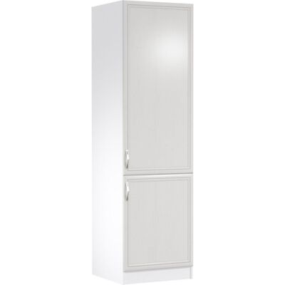 VENETI Skriňa na vstavanú chladničku SILVARA - šírka 60 cm, borovica andersen / biela, pravé prevedenie VENETI Skriňa na vstavanú chladničku SILVARA - šírka 60 cm, borovica andersen / biela, pravé prevedenie