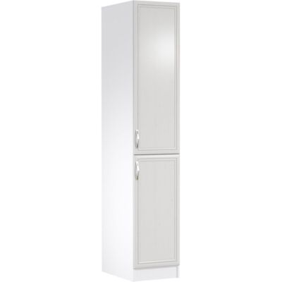 VENETI Potravinová skriňa SILVARA - šírka 40 cm, borovica andersen / biela, pravé prevedenie VENETI Potravinová skriňa SILVARA - šírka 40 cm, borovica andersen / biela, pravé prevedenie
