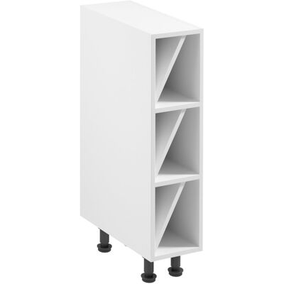 VENETI Dolná skrinka na víno ARBOR - šírka 20 cm, biela VENETI Dolná skrinka na víno ARBOR - šírka 20 cm, biela