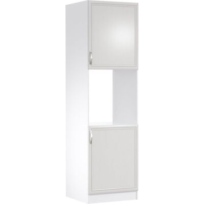 VENETI Kuchynská skriňa na vstavanú rúru SILVARA - šírka 60 cm, borovica andersen / biela, pravé prevedenie VENETI Kuchynská skriňa na vstavanú rúru SILVARA - šírka 60 cm, borovica andersen / biela, pravé prevedenie