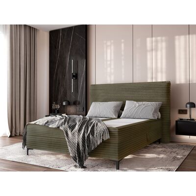 VENETI Kontinentálna posteľ 120x200 MADRONA - khaki VENETI Kontinentálna posteľ 120x200 MADRONA - khaki