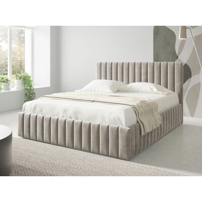 VENETI Manželská posteľ s úložným priestorom 140x200 ONANCOK 1 - latte VENETI Manželská posteľ s úložným priestorom 140x200 ONANCOK 1 - latte