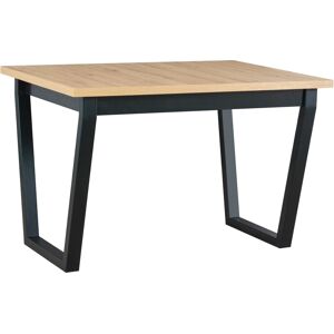 VENETI Jedálenský stôl NAPOLEON 2S - dub artisan / čierny VENETI Jedálenský stôl NAPOLEON 2S - dub artisan / čierny