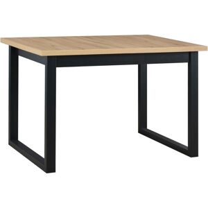 VENETI Jedálenský stôl 80x120 NAPOLEON 3S - dub artisan / čierny VENETI Jedálenský stôl 80x120 NAPOLEON 3S - dub artisan / čierny