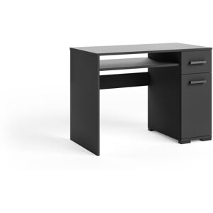 VENETI Písací stôl 90 cm KLENRI - čierny VENETI Písací stôl 90 cm KLENRI - čierny