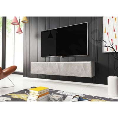 VENETI TV stolík CERIEE 140 - betón VENETI TV stolík CERIEE 140 - betón