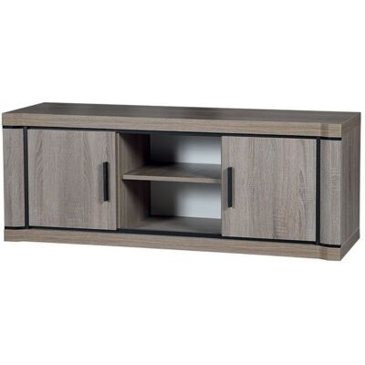 VENETI TV stolík ARIKA - 137 cm, dub hľuzovka VENETI TV stolík ARIKA - 137 cm, dub hľuzovka