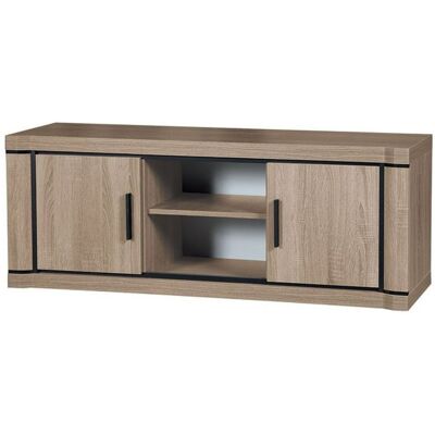 VENETI TV stolík ARIKA - 137 cm, dub sonoma VENETI TV stolík ARIKA - 137 cm, dub sonoma