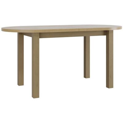 VENETI Rozkladací jedálenský stôl 160x80 cm BANGS 1 - dub sonoma VENETI Rozkladací jedálenský stôl 160x80 cm BANGS 1 - dub sonoma