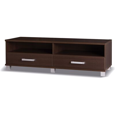 VENETI TV stolík so šuplíkmi ANDOVER 2 - gaštan wenge VENETI TV stolík so šuplíkmi ANDOVER 2 - gaštan wenge