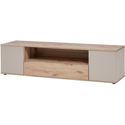 VENETI TV stolík HAIKA - dub viking / kašmír VENETI TV stolík HAIKA - dub viking / kašmír