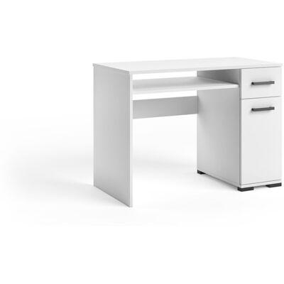 VENETI Písací stôl 105 cm KLENRI - biely VENETI Písací stôl 105 cm KLENRI - biely