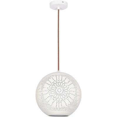 Závesné designové svietidlo BENE - 1xE27, 60W, 25cm, biele Závesné designové svietidlo BENE - 1xE27, 60W, 25cm, biele