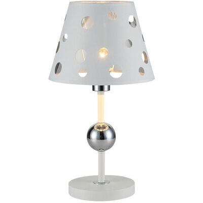 Stolná moderná lampa BATLEY - 1xE14, 60W, biela Stolná moderná lampa BATLEY - 1xE14, 60W, biela