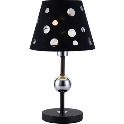 Stolná moderná lampa BATLEY - 1xE14, 60W, čierna Stolná moderná lampa BATLEY - 1xE14, 60W, čierna