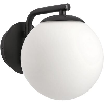 Moderné nástenné osvetlenie AMADEO - 1xE14, 40W, čierne / biele Moderné nástenné osvetlenie AMADEO - 1xE14, 40W, čierne / biele