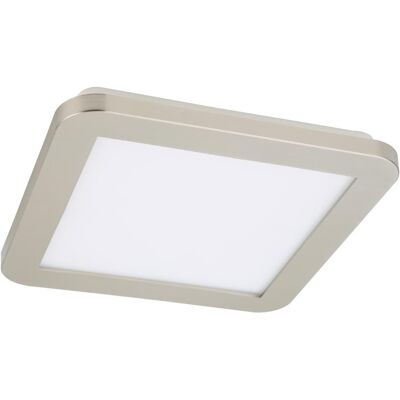 Stmievateľný LED panel do kúpeľne NEXIT - 12W, 3000K (teplá biela), 23x23cm, strieborný Stmievateľný LED panel do kúpeľne NEXIT - 12W, 3000K (teplá biela), 23x23cm, strieborný