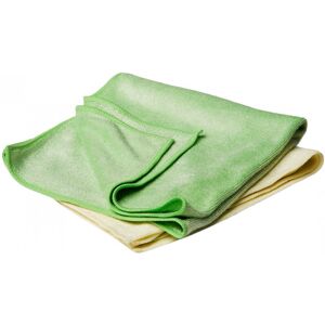Sada mikrovláknových utierok Flexipads Yellow & Green Buffing Towels (set) 40x40 Sada mikrovláknových utierok Flexipads Yellow & Green Buffing Towels (set) 40x40