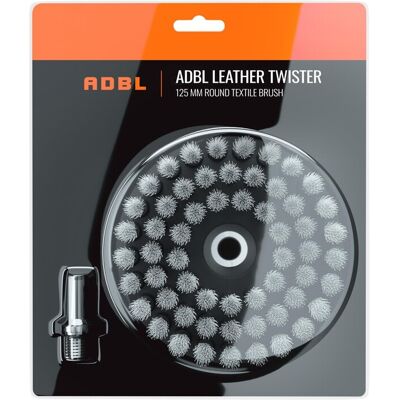 Okrúhla kefa na kožu ADBL Leather Twister 125 mm Okrúhla kefa na kožu ADBL Leather Twister 125 mm