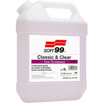 Odstraňovač vzdušnej hrdze Soft99 Iron Terminator (4 l) Odstraňovač vzdušnej hrdze Soft99 Iron Terminator (4 l)