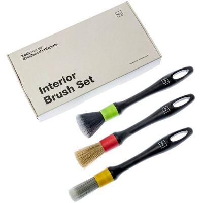 Koch Chemie Sada detailingových štetcov na interiér Koch Chémia Interior Brush Set Koch Chemie Sada detailingových štetcov na interiér Koch Chémia Interior Brush Set