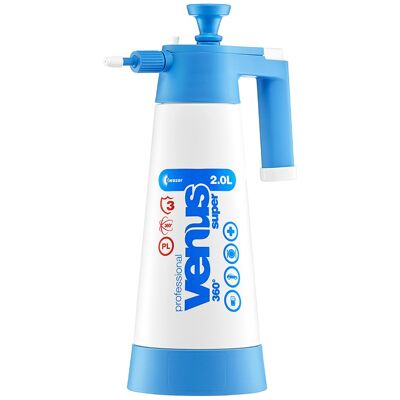 Tlakový postrekovač Kwazar Venus SUPER 360 PRO+ 2 l Sprayer Tlakový postrekovač Kwazar Venus SUPER 360 PRO+ 2 l Sprayer