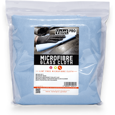 Set utierok na okná ValetPRO Microfibre Glass Cloth (3 pack) Set utierok na okná ValetPRO Microfibre Glass Cloth (3 pack)