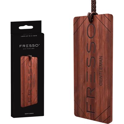 Závesná vôňa v dreve Fresso Gentleman Wooden Hanger Závesná vôňa v dreve Fresso Gentleman Wooden Hanger