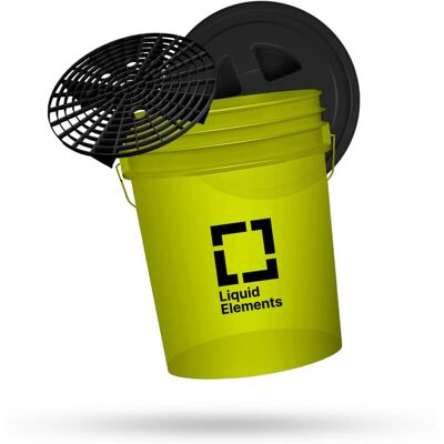 Vedro Liquid Elements Washing bucket - 20L including dirt sieve and lid Vedro Liquid Elements Washing bucket - 20L including dirt sieve and lid