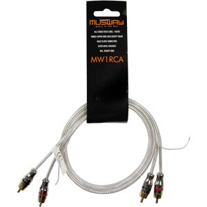 RCA kábel Musway MW1RCA RCA kábel Musway MW1RCA