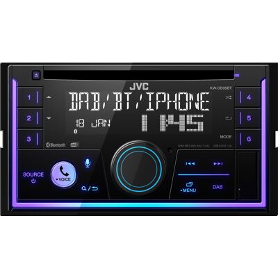 2DIN autorádio JVC KW-DB95BT 2DIN autorádio JVC KW-DB95BT