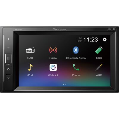 2DIN autorádio Pioneer DMH-A240DAB - použitý tovar 2DIN autorádio Pioneer DMH-A240DAB - použitý tovar