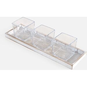 bonprix Podnos a 3 misky 0 unisex bonprix Podnos a 3 misky 0 unisex